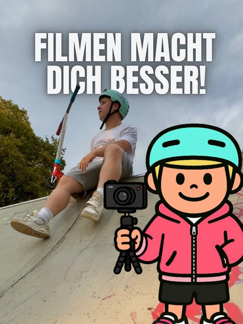 Warum Filmen dich zu einem besseren Scooterfahrer macht