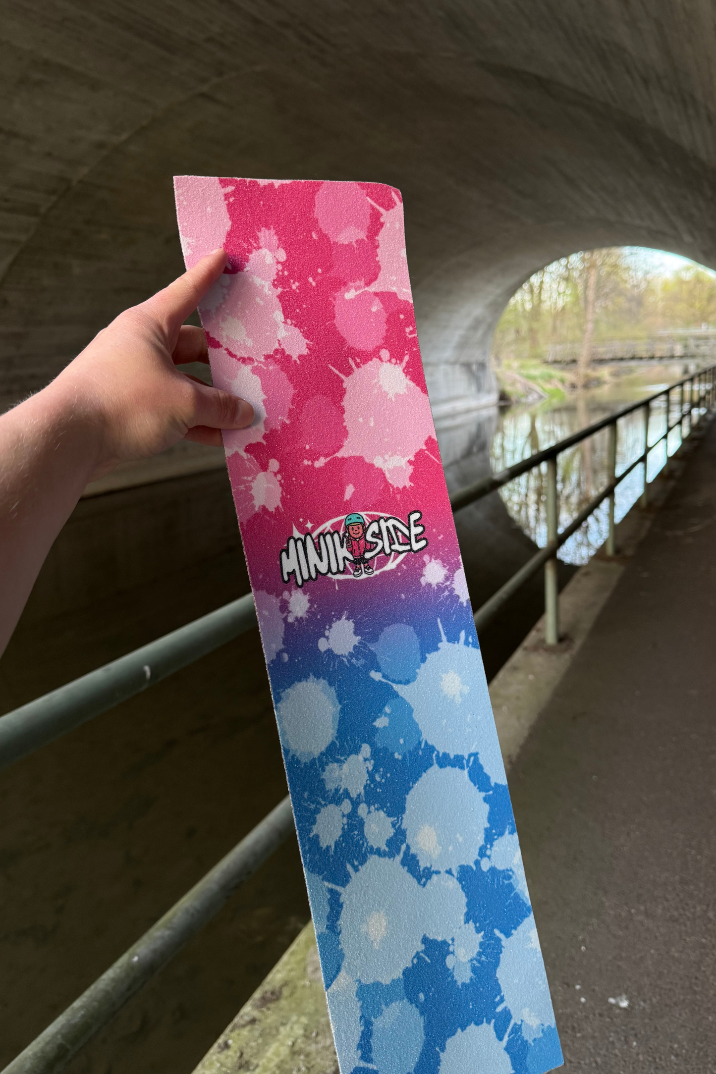 Minikside Griptape – Splits Series Pink/Blue